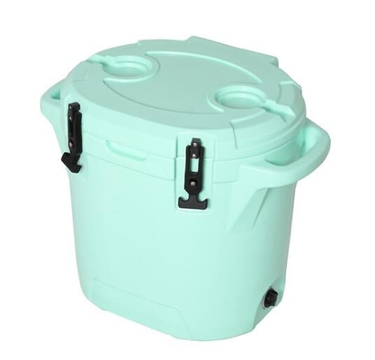 Pecho de hielo redondo de los productos al aire libre de Rotomoulded que acampa 25L