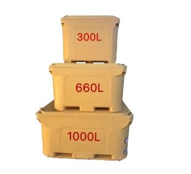 una caja más fresca de 300L Rotomolded, pescando el compartimiento frío con el aislamiento de la PU