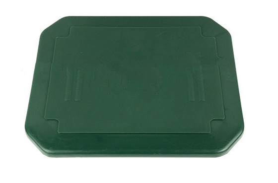 SGS aislado militar del rectángulo de los envases de comida de los PP