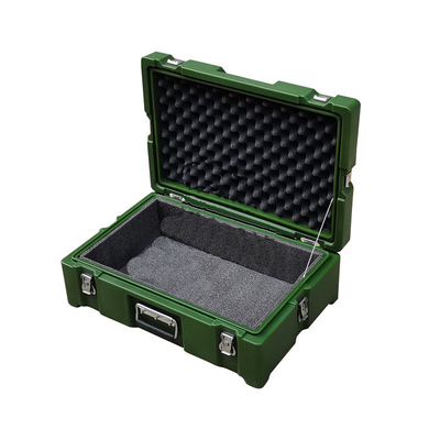 Caja de herramientas incombustible de Rotomolded, caja de almacenamiento militar de 600m m con EVA Foam Inside