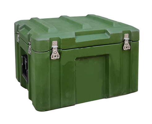 Caja de almacenamiento plástica impermeable de Rotomolded, contenedor de almacenamiento militar de LLDPE