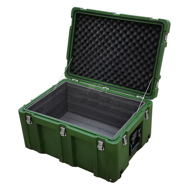 Caja de herramienta militar plástica dura del grado de Rotomold 700m m para el equipo