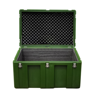 Caja de herramientas protectora de Rotomolded, caso médico militar con espuma modificada para requisitos particulares