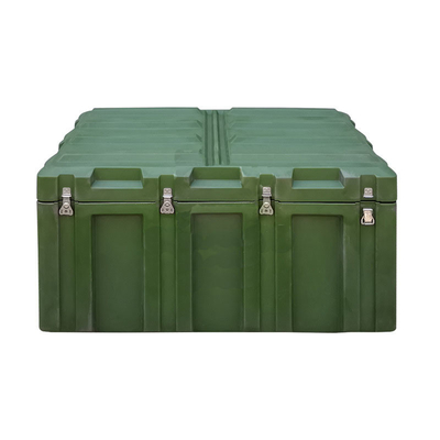 Roto impermeable moldeó la caja de almacenamiento, caja de arma plástica militar de LLDPE
