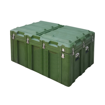 Roto impermeable moldeó la caja de almacenamiento, caja de arma plástica militar de LLDPE