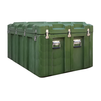 Roto impermeable moldeó la caja de almacenamiento, caja de arma plástica militar de LLDPE