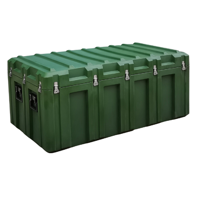 Caja de herramientas de Rotomolded del estándar militar, estuches rígidos de sobra militares a prueba de polvo