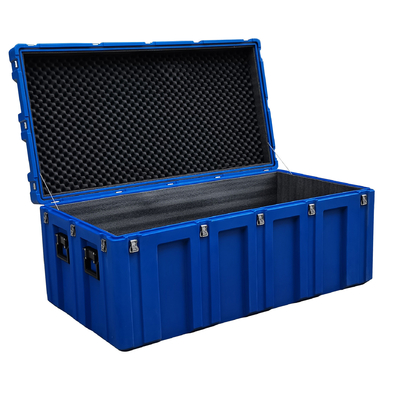 Caja de herramientas de Rotomolded del estándar militar, estuches rígidos de sobra militares a prueba de polvo