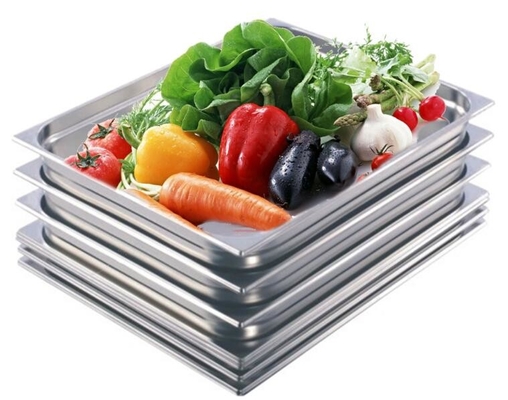 la alimentación de acero inoxidable de 650x530m m critica fuentes del restaurante del hotel