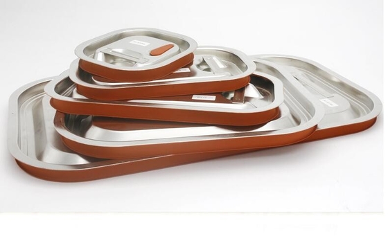 Comida de acero inoxidable Pan With Lid, cacerola de acero inoxidable de la cocina del buffet