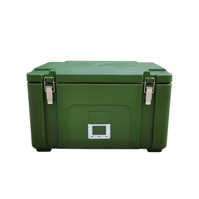 Gabinete militar 60L del arroz del ejército de los contenedores de almacenamiento de la comida del aislamiento de la PU del PE