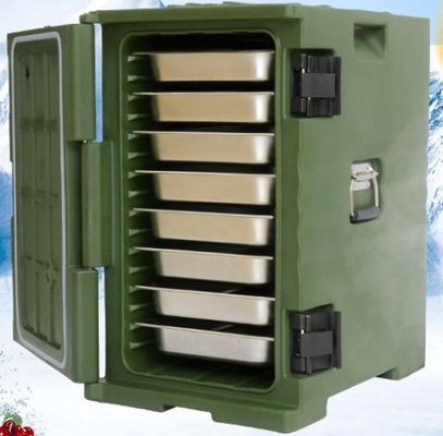 envases de comida de sobra militares 90L, comida aislada Pan Carrier