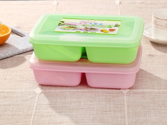 Eco BPA amistoso PP libres Bento Lunch Box For Kids plástico
