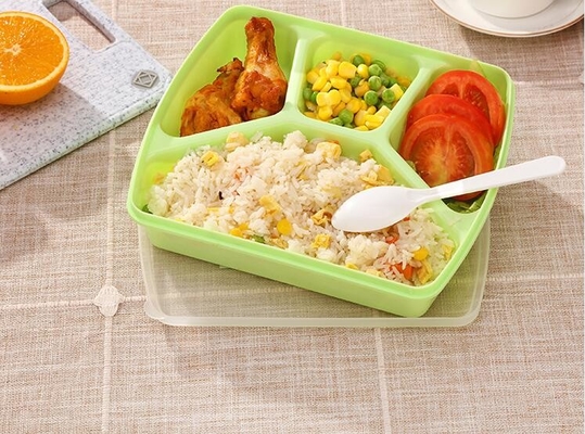 1280ml Bento Lunch Box reutilizable 4 compartimientos