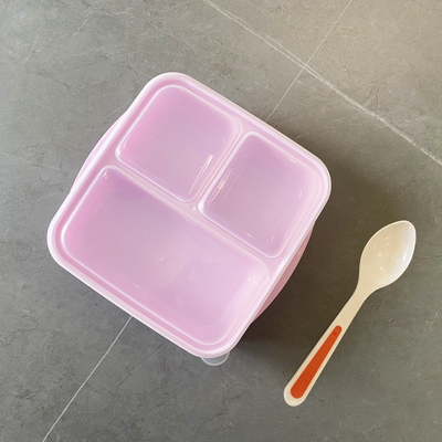 Compartimiento reutilizable Bento Lunch Box 1000ml de los PP 3