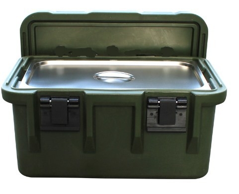 33L aisló los envases de transporte de la comida GN Pan With Seal Carrier