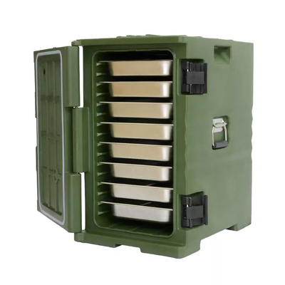 Comida aislada plástica Pan Carrier Hot Cold Holding 120L de Rotomolding