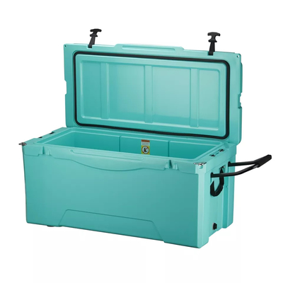 Caja más fresca aislada plástica del hielo de los productos duros al aire libre de Rotomoulded 135 litros