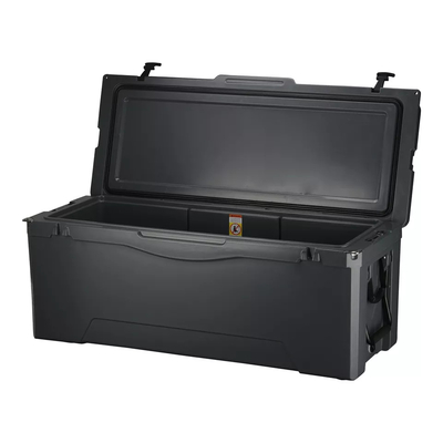 una caja más fresca de las ruedas de los productos de 180L Rotomoulded para el refrigerador del envase de comida del almacenaje del hielo
