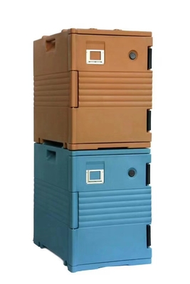 Portador 90L de Front Loading Insulated Food Pan de 6 capas