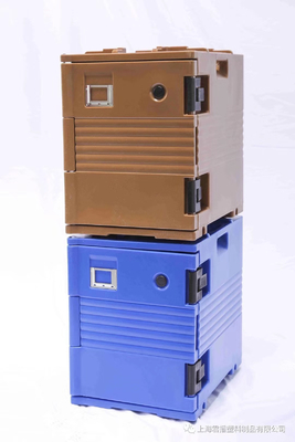 90L aisló el refrigerador frío caliente del plato de frotamiento de Pan Carrier Box Commercial Catering de la comida