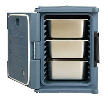 Comida caliente aislada Tray Carrier Polyurethane Foam 90L
