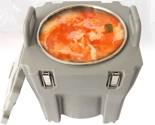 LLDPE de acero inoxidable 50L aisló el envase de la sopa